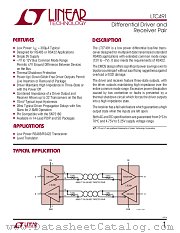 LTC491 datasheet pdf Linear Technology