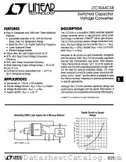 LTC1044S8 datasheet pdf Linear Technology