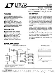 LTC1156 datasheet pdf Linear Technology