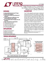 LT1768 datasheet pdf Linear Technology