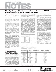 EC635 datasheet pdf Littelfuse