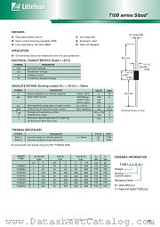 T10B065 datasheet pdf Littelfuse