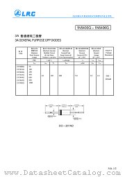 1N5403G datasheet pdf Leshan Radio Company