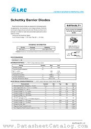 BAT54ALT1 datasheet pdf Leshan Radio Company