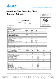 BAV70LT1 datasheet pdf Leshan Radio Company