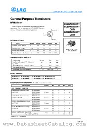 BC848AWT1 datasheet pdf Leshan Radio Company