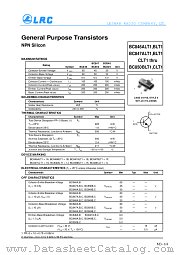 BC847CLT1 datasheet pdf Leshan Radio Company