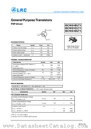 BCW61DLT1 datasheet pdf Leshan Radio Company