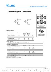 BCX20LT1 datasheet pdf Leshan Radio Company