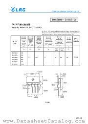 D15SB60 datasheet pdf Leshan Radio Company