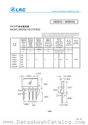 D8SB10 datasheet pdf Leshan Radio Company