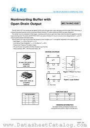 MC74VHC1G07DFT4 datasheet pdf Leshan Radio Company