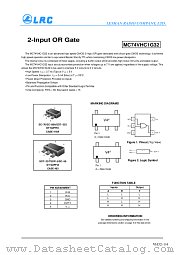 MC74VHC1G32DFT4 datasheet pdf Leshan Radio Company