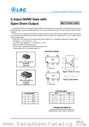 MC74VHCG03DTT3 datasheet pdf Leshan Radio Company