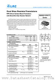 MUN5231DW1T1 datasheet pdf Leshan Radio Company