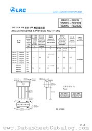 RB206S datasheet pdf Leshan Radio Company