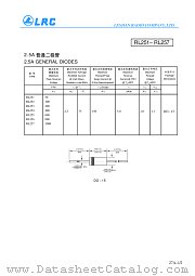 RL255 datasheet pdf Leshan Radio Company