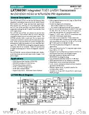 LXT361QE datasheet pdf Level One