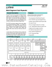 LXT918 datasheet pdf Level One