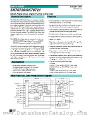 SK70720 datasheet pdf Level One