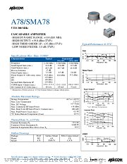 A78 datasheet pdf Tyco Electronics