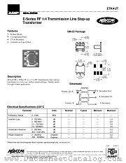 ETK4-2T datasheet pdf Tyco Electronics