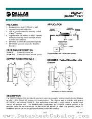 DS9092R datasheet pdf MAXIM - Dallas Semiconductor