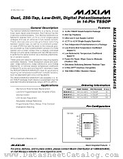 MAX5413 datasheet pdf MAXIM - Dallas Semiconductor