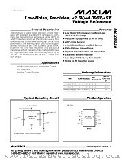 MAX6220 datasheet pdf MAXIM - Dallas Semiconductor