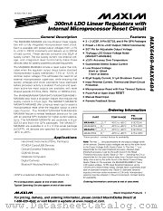 MAX6478 datasheet pdf MAXIM - Dallas Semiconductor