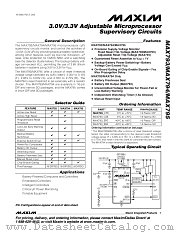 MAX793 datasheet pdf MAXIM - Dallas Semiconductor