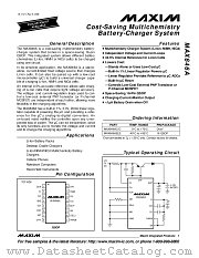 MAX846A datasheet pdf MAXIM - Dallas Semiconductor