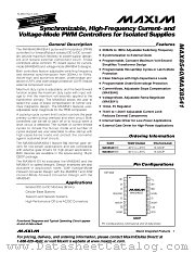 MAX8541 datasheet pdf MAXIM - Dallas Semiconductor