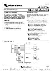 ML4662 datasheet pdf Micro Linear