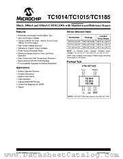 TC1014 datasheet pdf Microchip