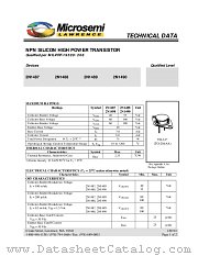 2N1488 datasheet pdf Microsemi