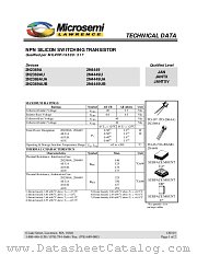 JANTXV2N2369A datasheet pdf Microsemi