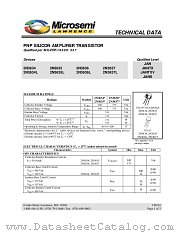 JAN2N3635L datasheet pdf Microsemi