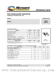 JAN2N3879 datasheet pdf Microsemi