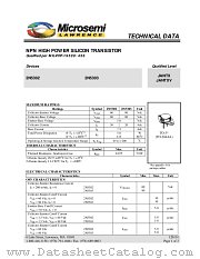 JANTXV2N5303 datasheet pdf Microsemi