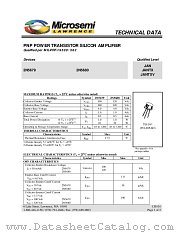 JANTXV2N5680 datasheet pdf Microsemi