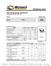 JANTXV2N6338 datasheet pdf Microsemi