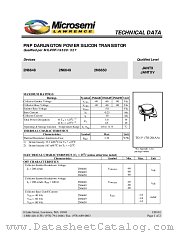 JAN2N6649 datasheet pdf Microsemi