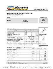 JAN2N720A datasheet pdf Microsemi