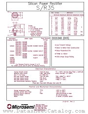 R35100 datasheet pdf Microsemi