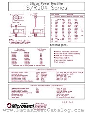 R50440 datasheet pdf Microsemi