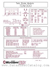 TDM30014 datasheet pdf Microsemi