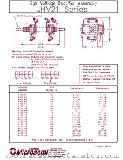 JHV21H44 datasheet pdf Microsemi