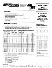 TCD0518C datasheet pdf Microsemi