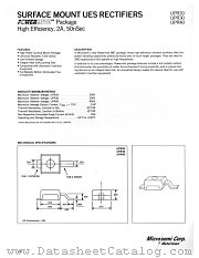 UPR30 datasheet pdf Microsemi